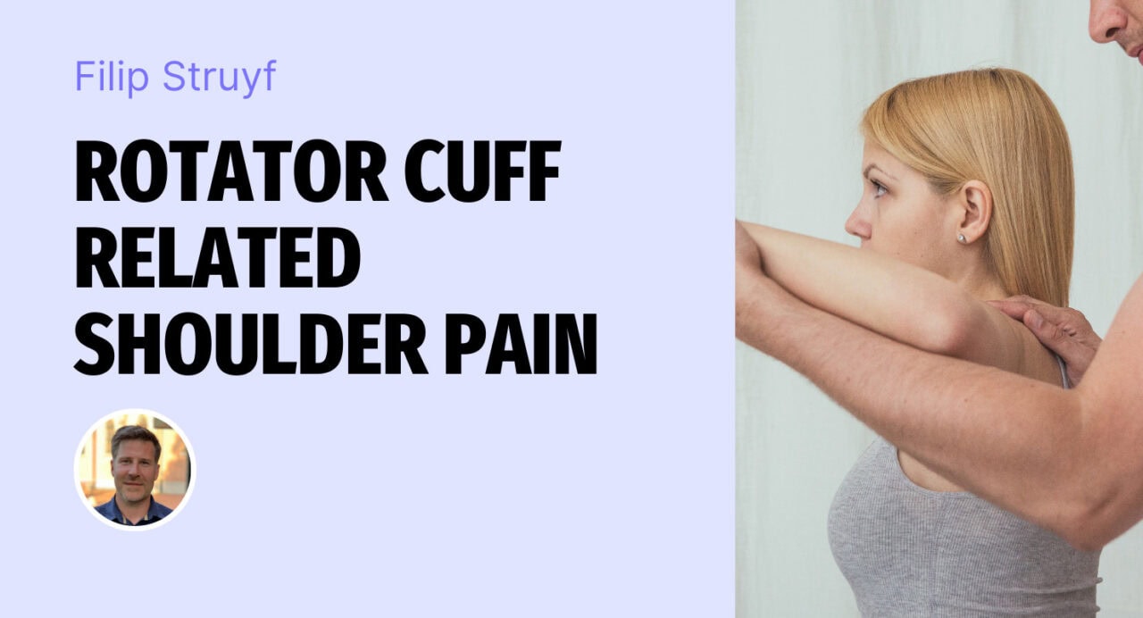 Rotator cuff related shoulder pain
