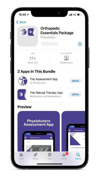 The orthopaedic essentials app