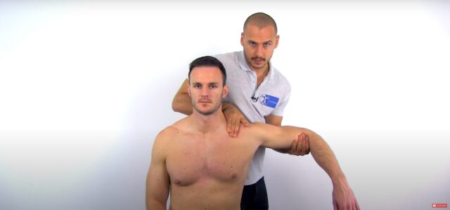 Shoulder passive range of motion