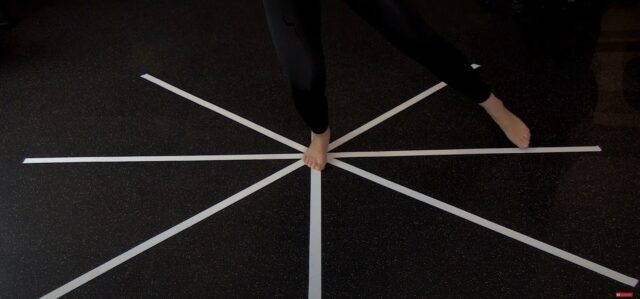 Star excursion balance test
