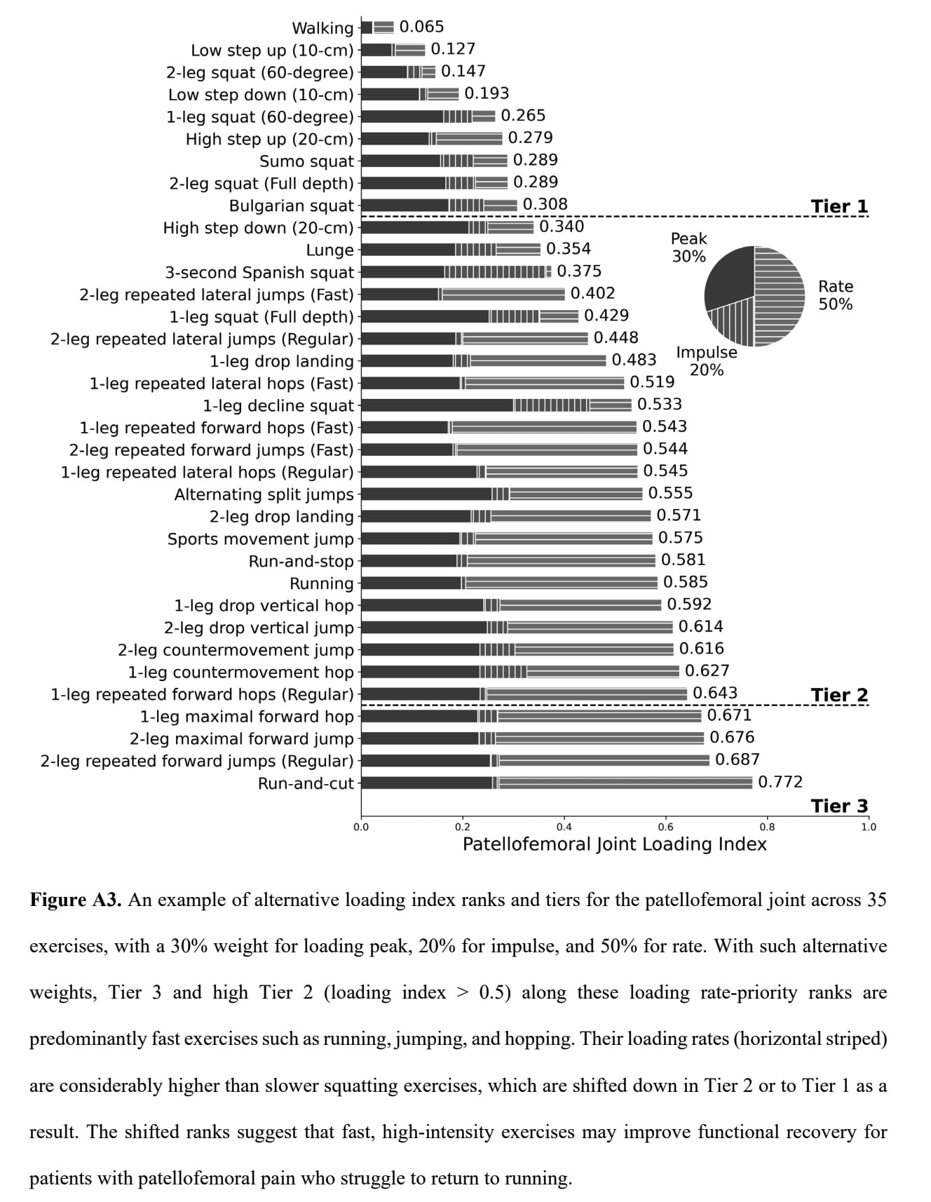 Patellofemoral joint loading progressions 5