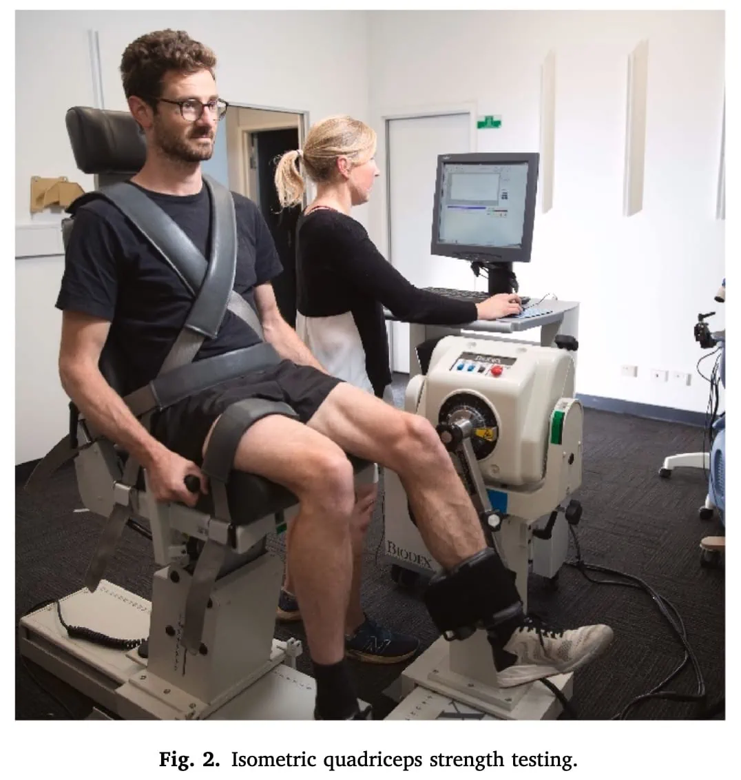 Évaluer la force du quadriceps après l'aclr 2