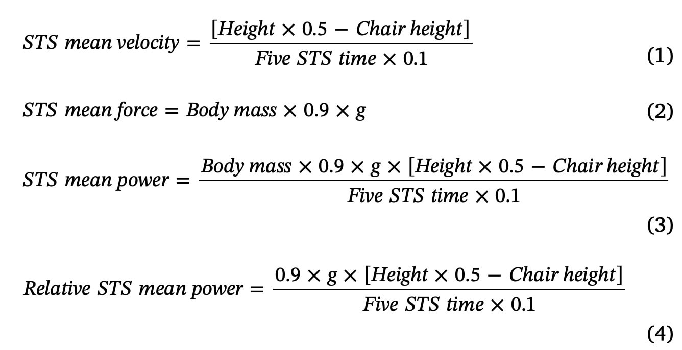 30秒 椅子立ちテスト