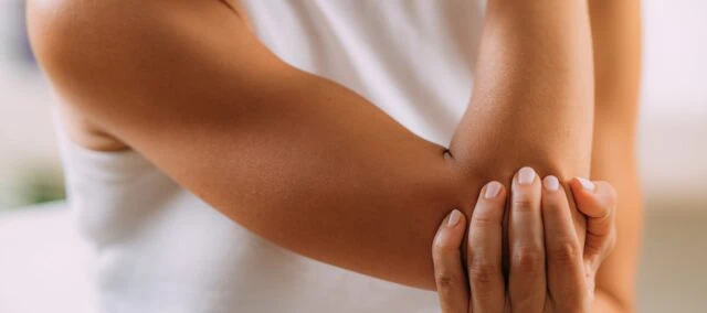 Hsr für Tendinopathie des lateralen Ellbogens