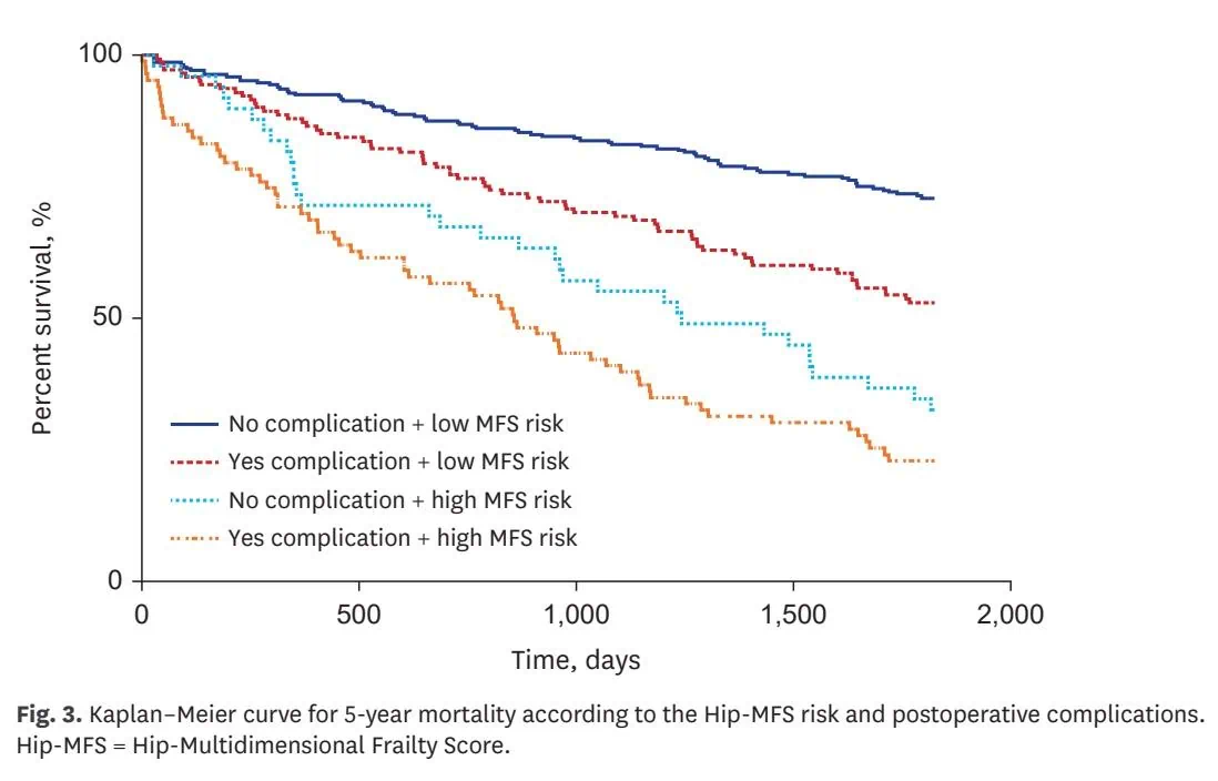 Assessment of Mortality Risk After Hip Fracture Surgery - Who to Look Out For